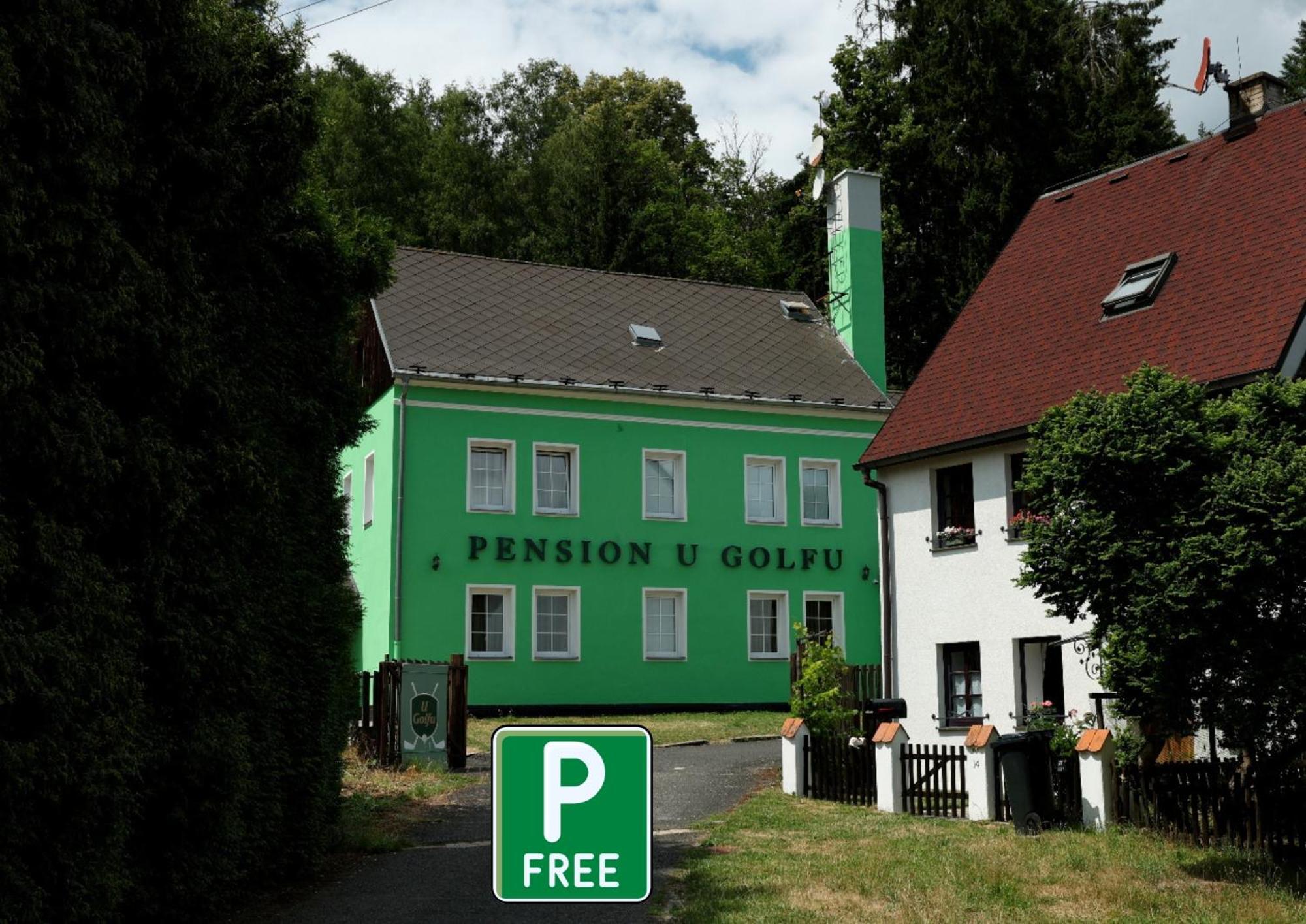 Pension U Golfu Cihelny Карловы Вары Экстерьер фото